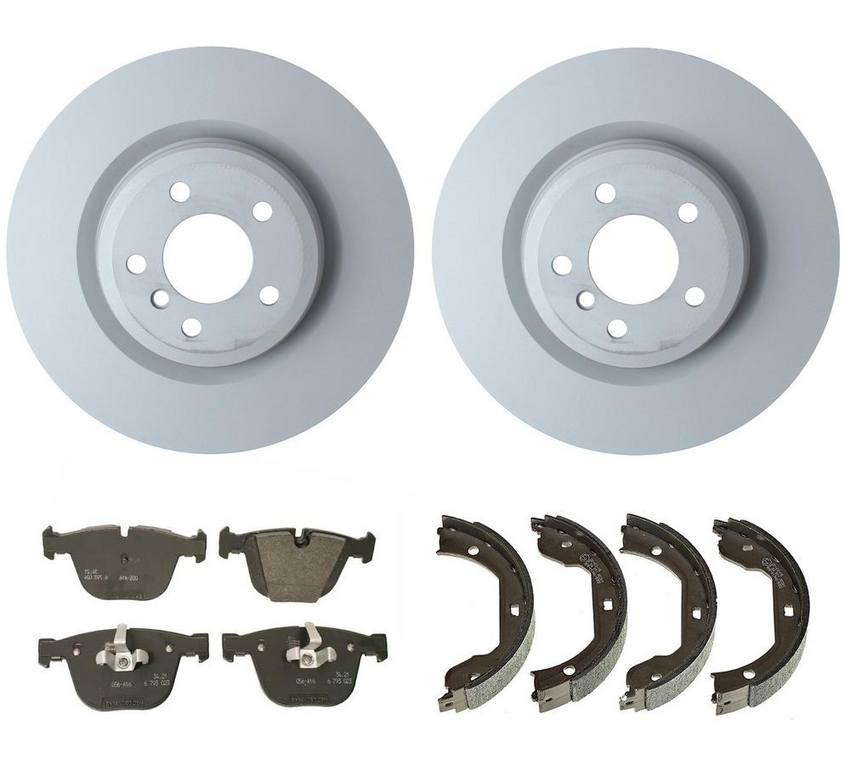 BMW Brake Kit - Pads and Rotors Rear (370mm)